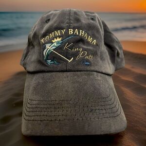 Rare Tommy Bahama King Putt Swordfish Golfing Hat Cap